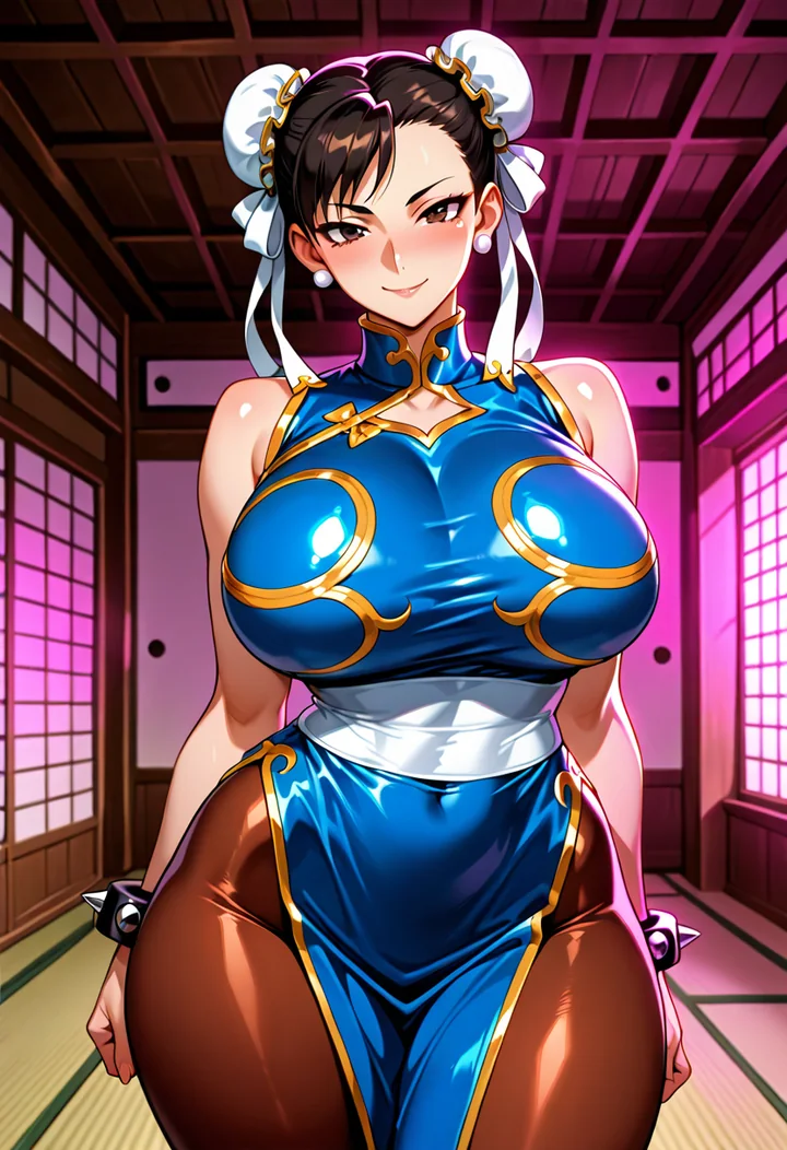 Chun-Li fan art from Velvet Vesper