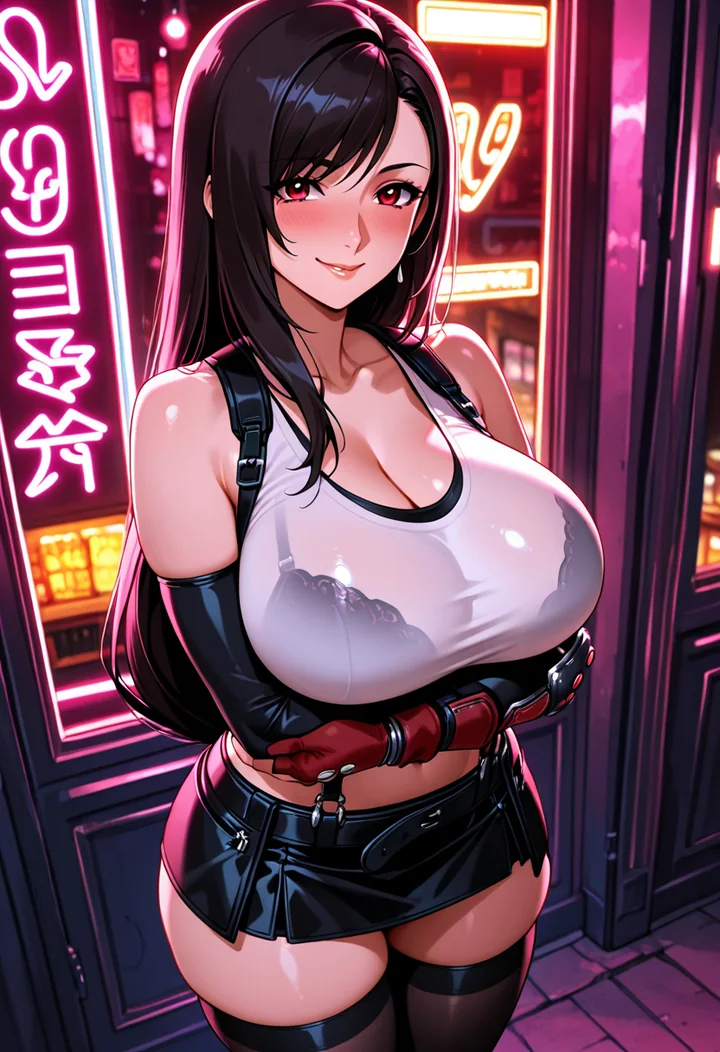 Tifa Lockhart fan art from Velvet Vesper
